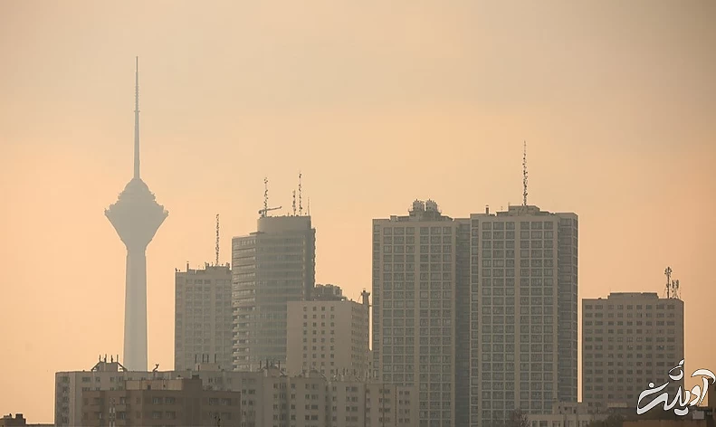 (تصاویر) شرایط ناسالم هوای تهران